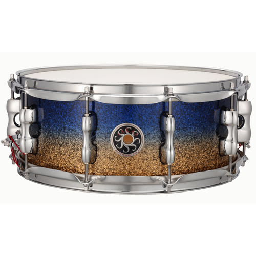 Sakae Osaka Heritage 14 x 5.5 Evolved Maple Snare - Lazurite Gold