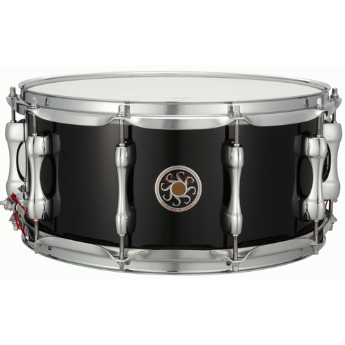 Sakae Osaka Heritage 14 x 5.5 Evolved Maple Snare - Real Black