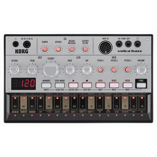 Korg Volca Bass Analog Bassline Synthesizer