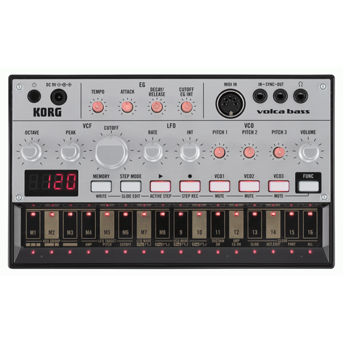 Korg Volca Bass Analog Bassline Synthesizer