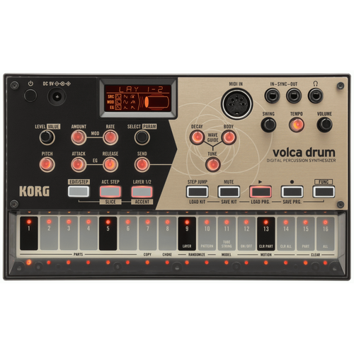 Korg Volca Drum Digital Percussion Synthesizer