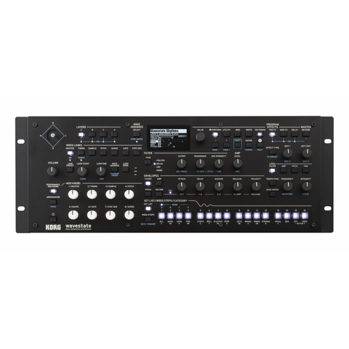 Korg Wavestate Synthesizer Module - 120 Voices, MIDI 2.0, Rack-Mount/Desktop Compatible, Wave Sequencing 2.0, Polyphonic Aftertouch Support