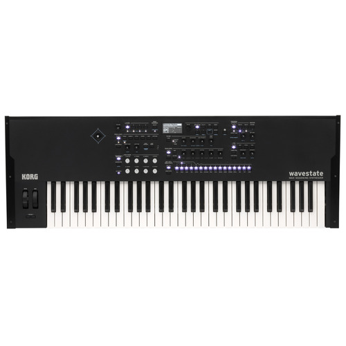 Korg Wavestate Se 61 Note Wave Sequencing Synth With Case Black