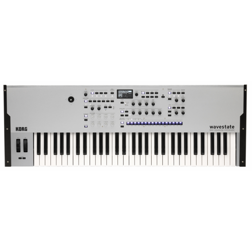 KORG Wavestate SE 61 Note Wave Sequencing Synth Platinum with Hard Case