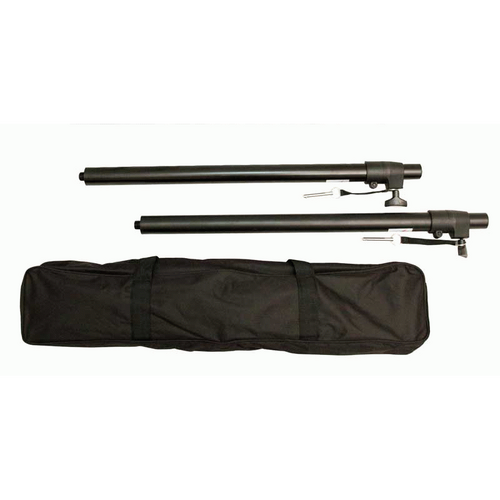UXL 2 Adjustable Speaker Poles with Screw Base and Bag