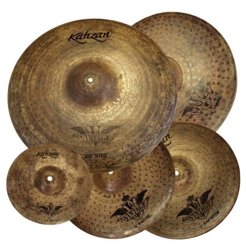 Kahzan 'Vintage Series' Cymbal Pack 14"/16"/20"
