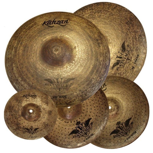 Kahzan 'Vintage Series' Cymbal Pack 14"/18"/20"