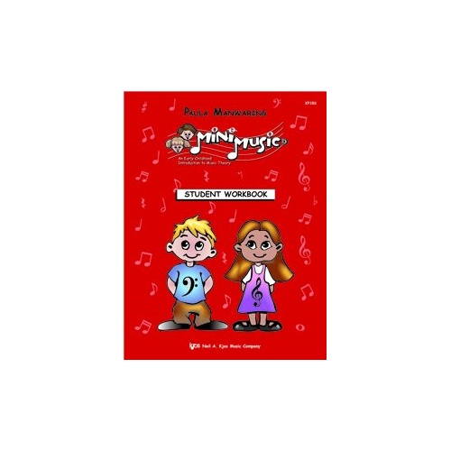 Minimusic Student Workbook by Neil A. Kjos Music Company - 64 Pages