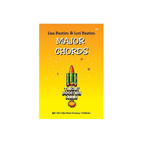 Major Chords Theory Boosters by Neil A. Kjos Music Company, 32 pages