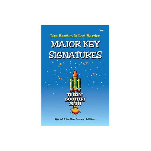Major Key Signatures Theory Boosters by Neil A. Kjos Music Company, 32 Pages