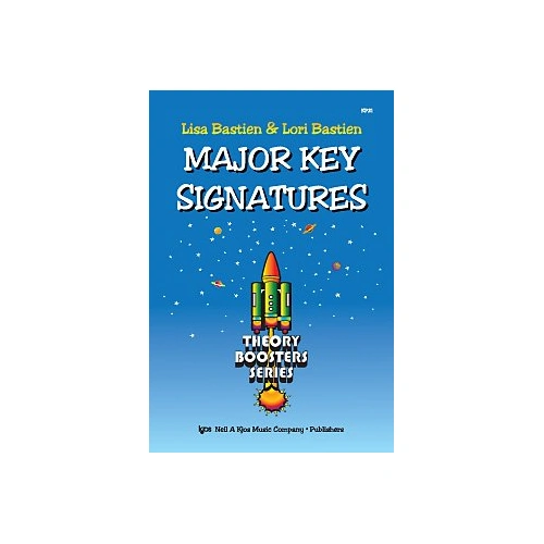 Major Key Signatures Theory Boosters by Neil A. Kjos Music Company, 32 Pages