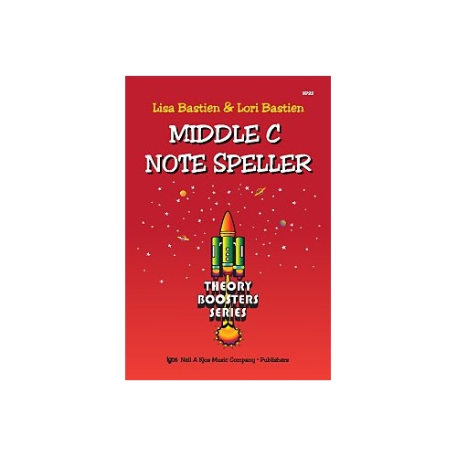 Middle C Note Speller Theory Boosters by Neil A. Kjos Music Company, 32 Pages