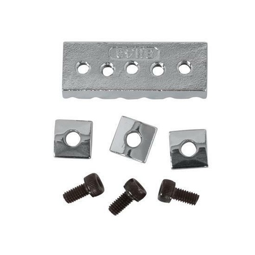 CUSTOM EAGLE - Chrome Locking Nut Assembly, 43mm Mounts From Top