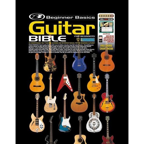 Beginner Basics Guitar Bible Book/DVD-Rom/DVD(5) Book