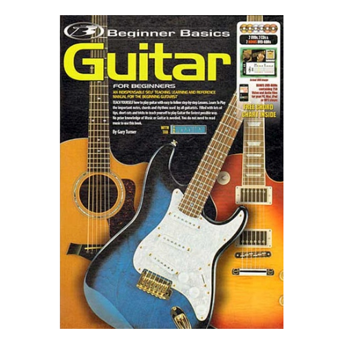 Beginner Basics Guitar Pack with Sheet Music and Method Books