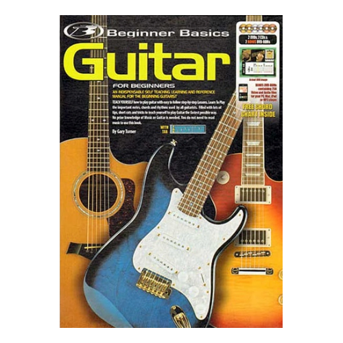 Beginner Basics Guitar Pack with Sheet Music and Method Books