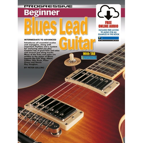 Progressive Beginner Blues Lead Guitar Book