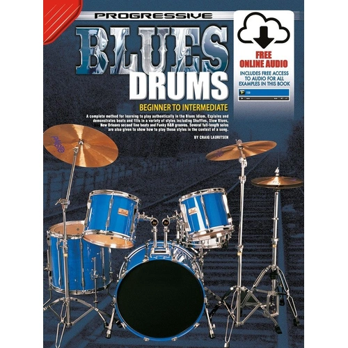 Progressive Blues Drums Book
