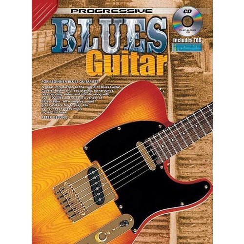 Progressive Blues Guitar Book/CD