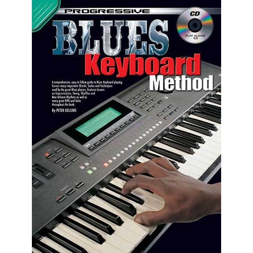Progressive Blues Keyboard Method Book with CD