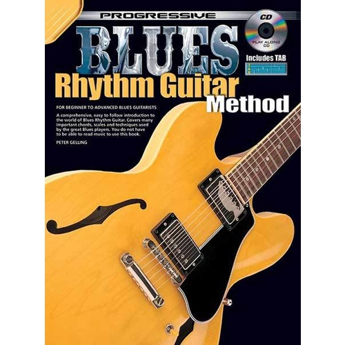 Progressive Blues Rhythm Guitar Method Book/CD