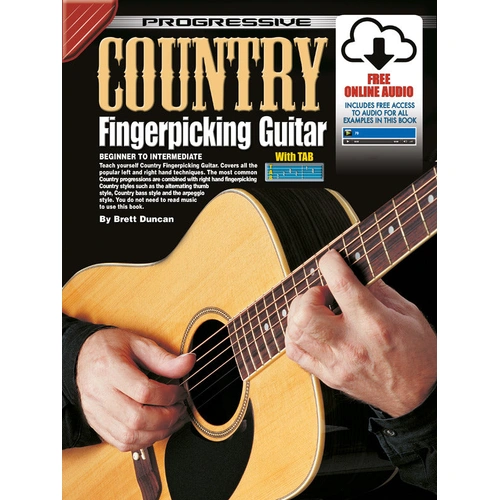 Progressive Country Fingerpicking Guitar Book