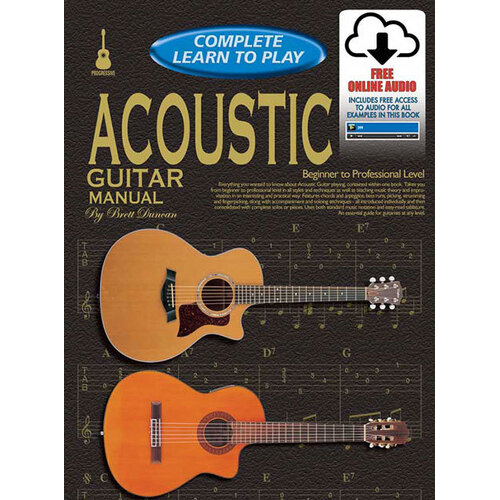 Progressive Complete Learn To Play Acoustic Guitar Book/Online Audio