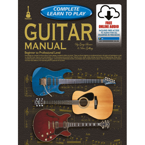 Complete Learn to Play Guitar Manual Book