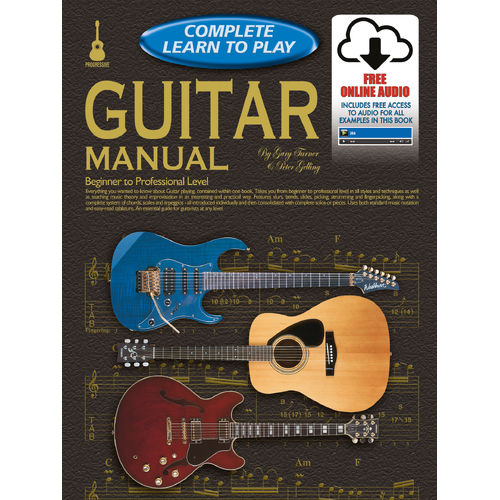 Complete Learn to Play Guitar Manual Book