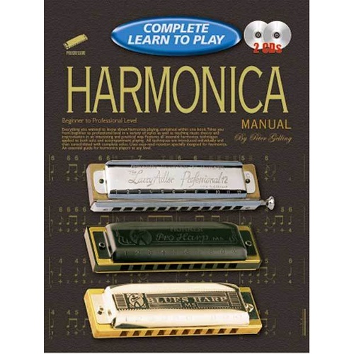 Progressive Complete Learn to Play Harmonica Book with CD