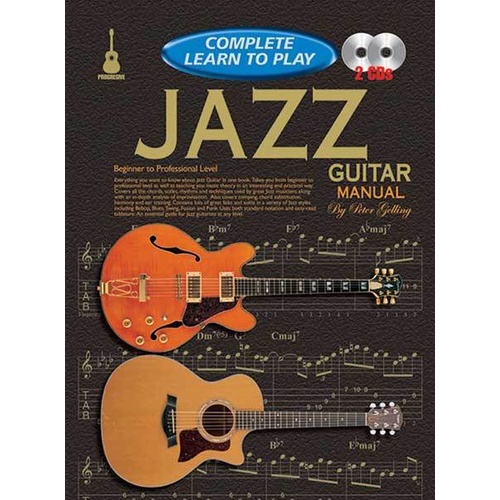 Progressive Complete Learn To Play Jazz Guitar Book/CD(2) Book