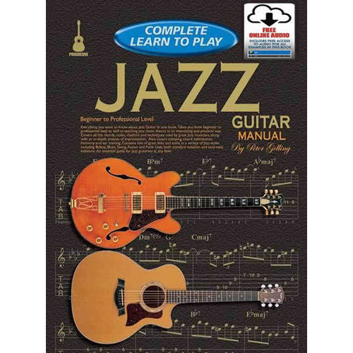 Progressive Complete Learn To Play Jazz Guitar Book with Online Audio Access
