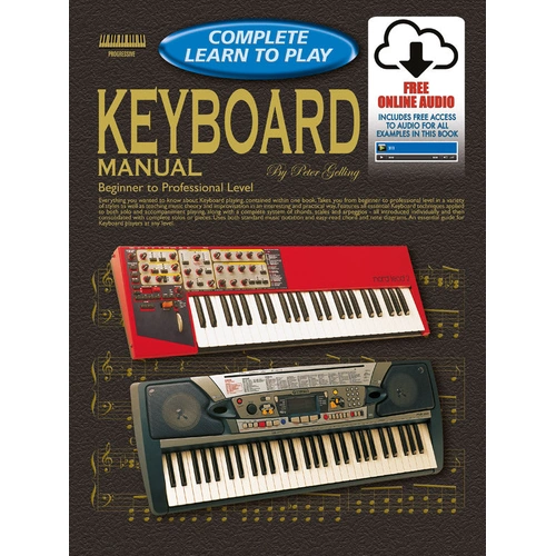 Complete Learn to Play Keyboard Manual Book