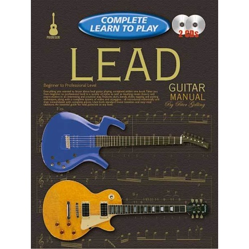 Progressive Complete Learn To Play Lead Guitar Book/CD(2) Book
