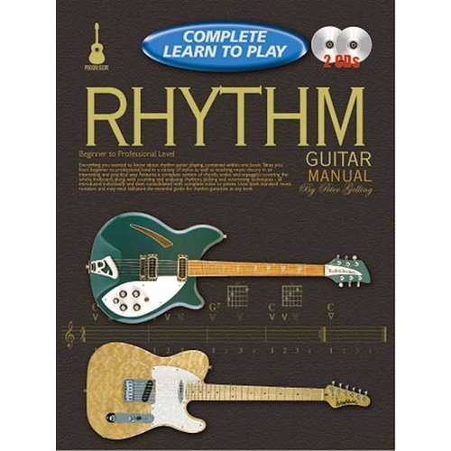 Progressive Complete Learn To Play Rhythm Guitar Book/CD(2) Book