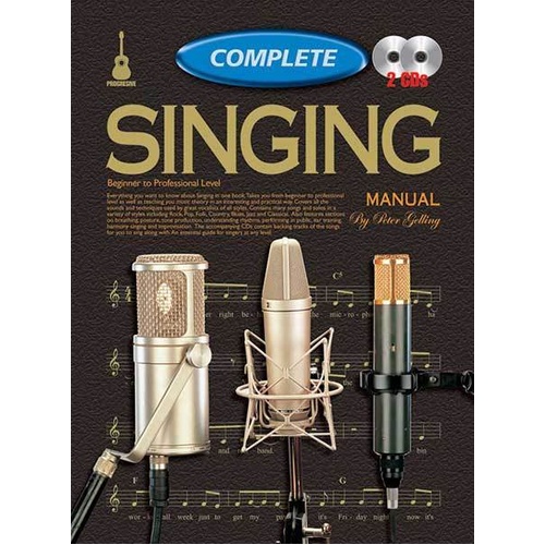 Progressive Complete Learn To Play Singing Book and CD