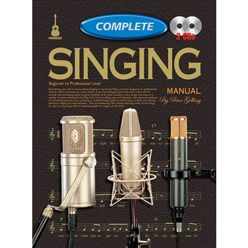 Progressive Complete Learn To Play Singing Book/CD(2) Book
