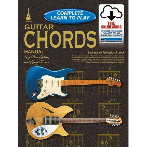 Progressive Complete Learn to Play Guitar Chords Book