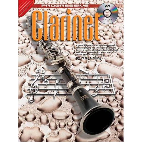Progressive Clarinet Method Book with CD