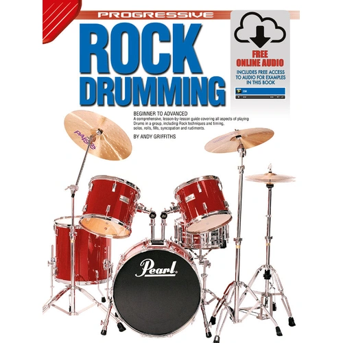 Progressive Rock Drumming Book - Beginner to Advanced Guide for Group Drumming Techniques and Skills