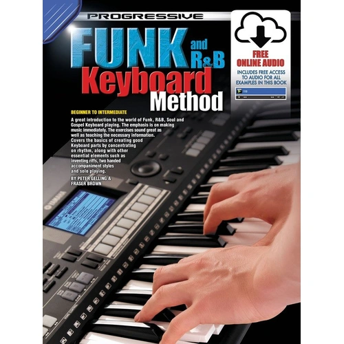 Progressive Funk and R&B Keyboard Method Book by Learn To Play Publishing - 64 Pages
