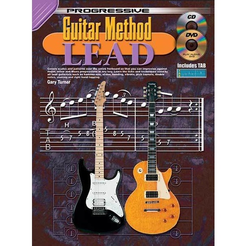 Progressive Guitar Method Lead Book/CD/DVD Book