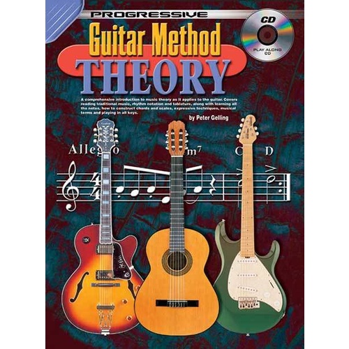 Progressive Guitar Method Theory Book/CD