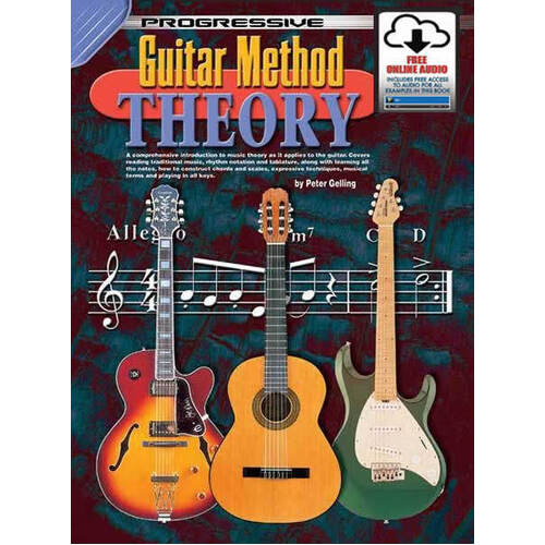 Progressive Guitar Method Theory Book with Online Audio Access