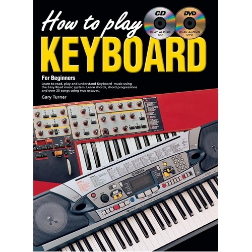 How To Play Keyboard for Beginners Book, CD, and DVD