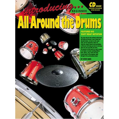 All Around The Drums Book with CD