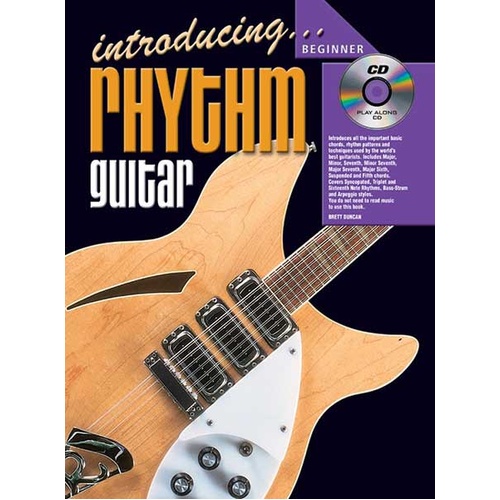 Rhythm Guitar Book with CD for Beginners
