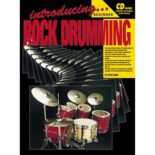 Introducing Rock Drumming Book/CD