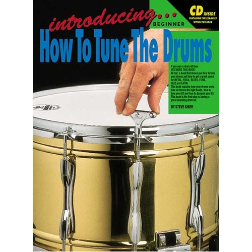 How To Tune The Drums Book with CD