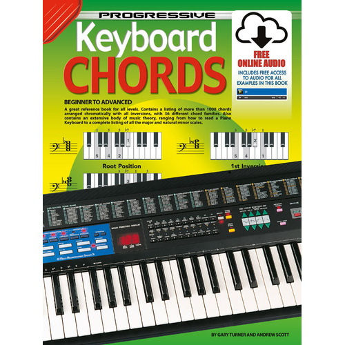 Progressive Keyboard Chords Book